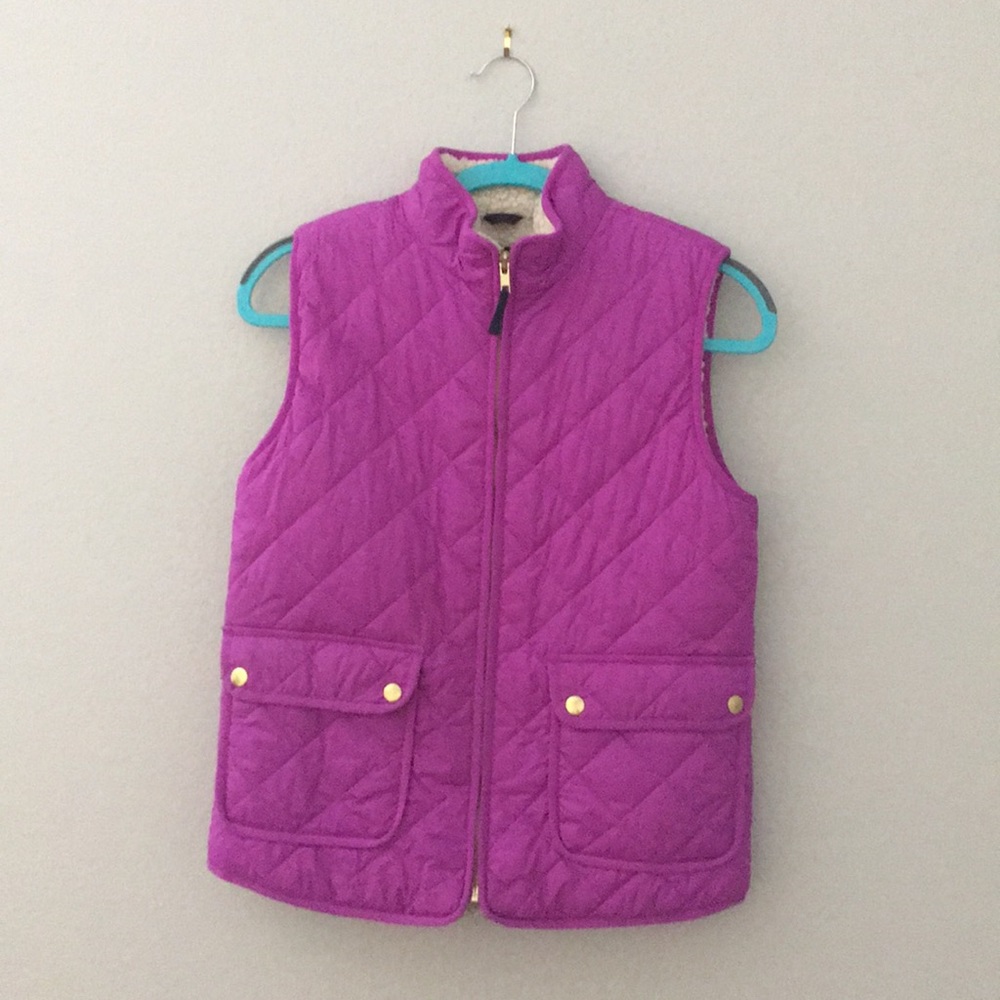 Crewcuts Girls Purple Vest